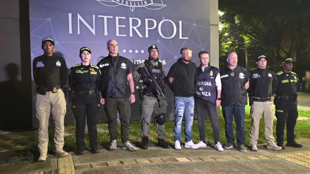 Caen en Medellín a extranjeros buscados por Interpol