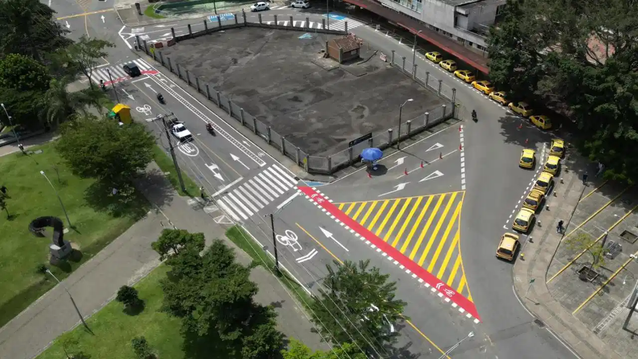 Cambio vial mejora movilidad en el entorno del Olaya Herrera