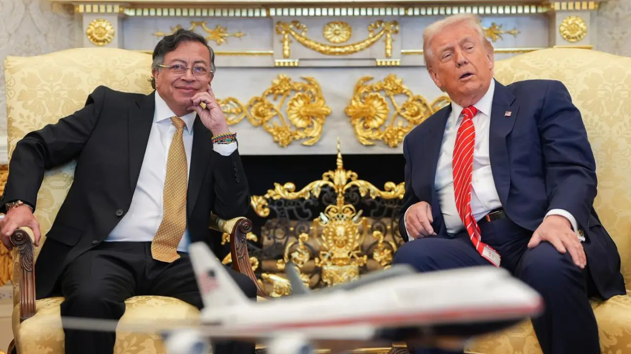 Petro y Trump finalizan reunión en Washington: balance y gestos diplomáticos