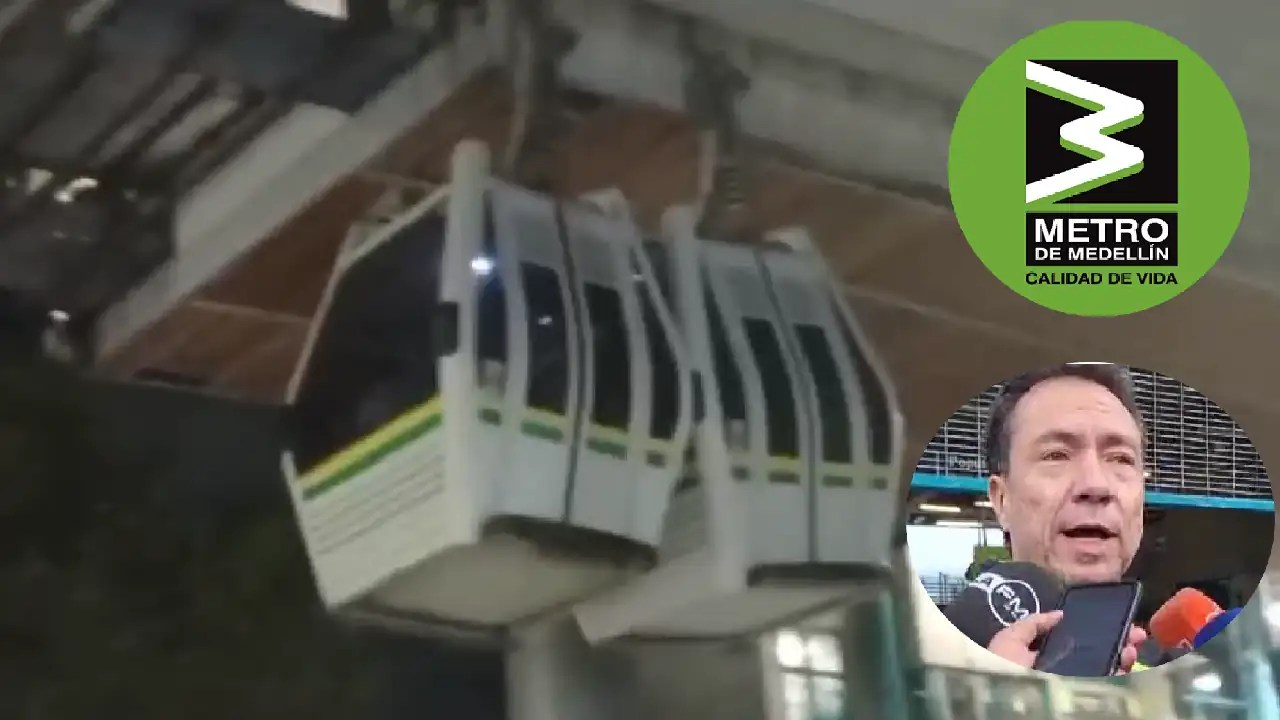 Se restablecen cuatro líneas del metrocable por mejora del clima