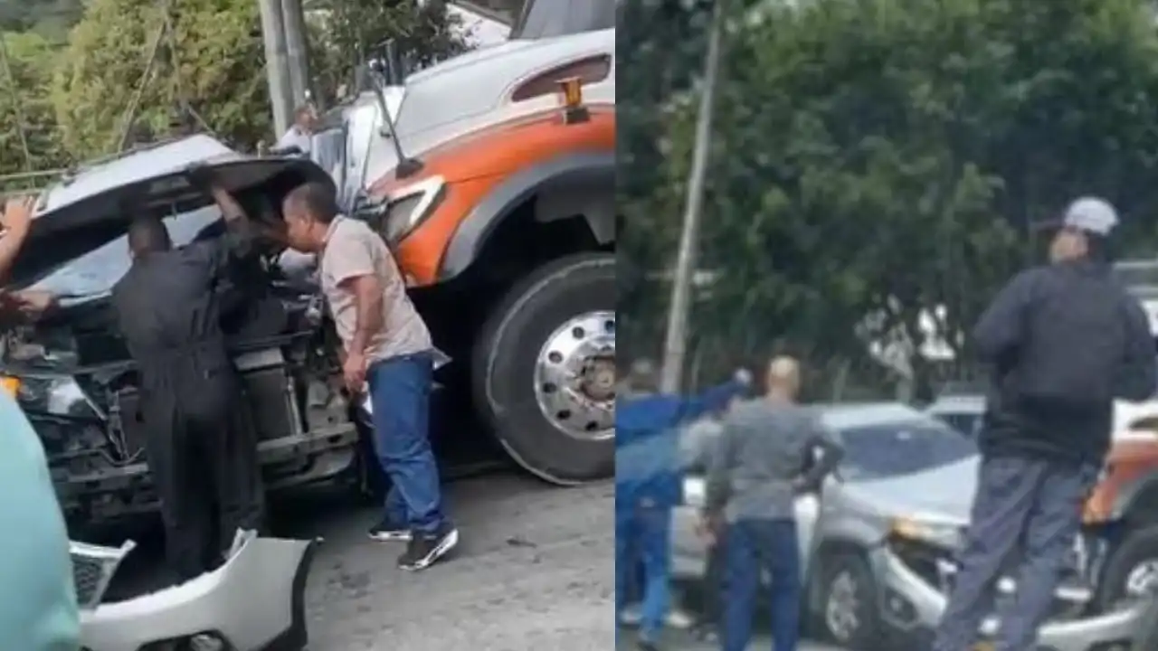 Un muerto y cierre total en la vía Medellín
