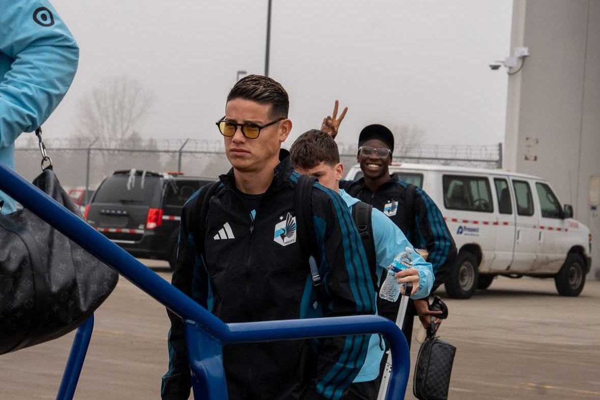 Se acerca el debut de James Rodríguez con el Minnesota United FC de la MLS