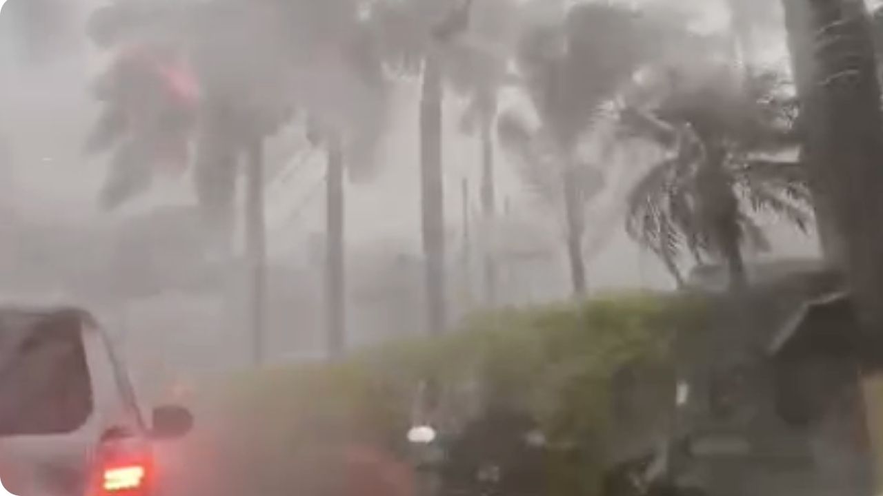 Si va a salir, tome precauciones: está lloviendo muy fuerte en varios sectores