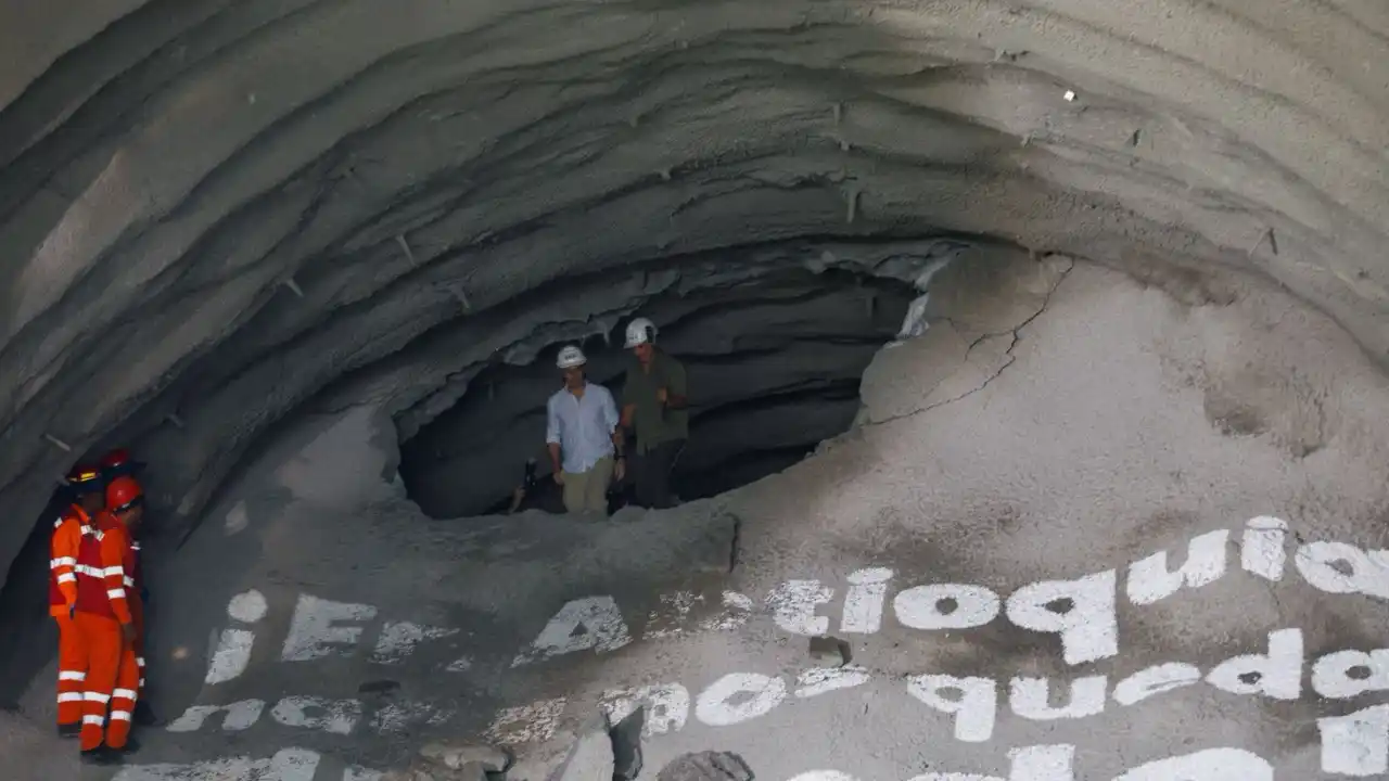 Fico Gutiérrez celebra el cale del Túnel 0