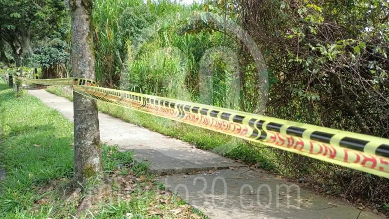 Entre bolsas y atado con papel chicle, hallan «embolsado» en la vía a San Félix
