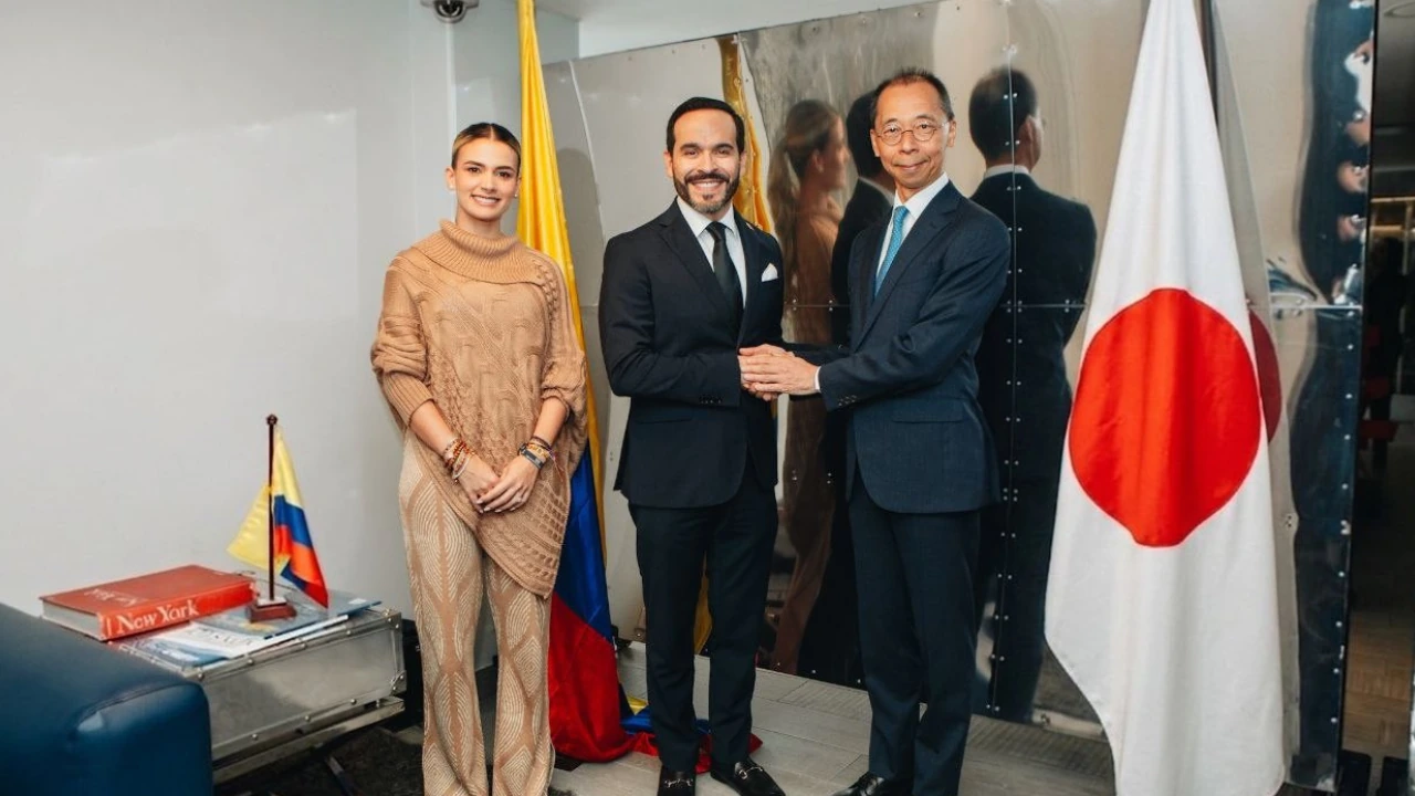 Abelardo De La Espriella se reunió con el embajador de Japón para fortalecer las relaciones bilaterales