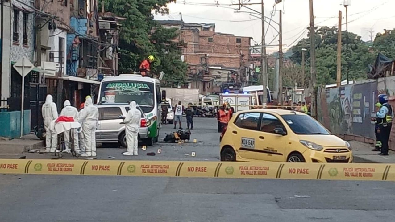 Choque múltiple en Villa Niza dejó una persona sin vida y dos lesionadas