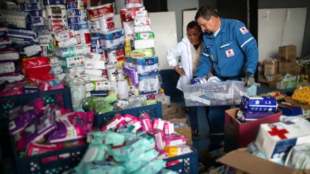 Medellín creó 10 puntos de acopio y consiguió 80 toneladas de ayudas para los damnificados por el terremoto