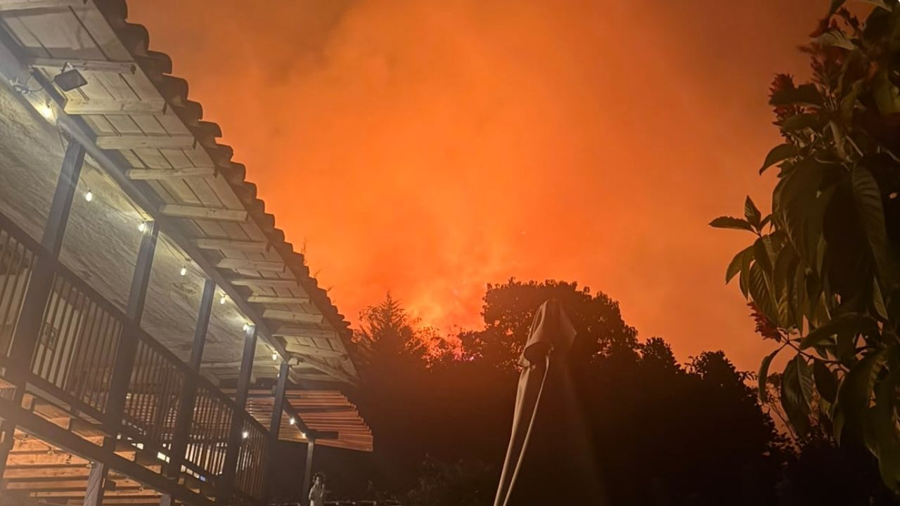 Actualización del incendio forestal en Abejorral: cuatro descargas aéreas y trabajo sin parar de la brigada multimunicipal