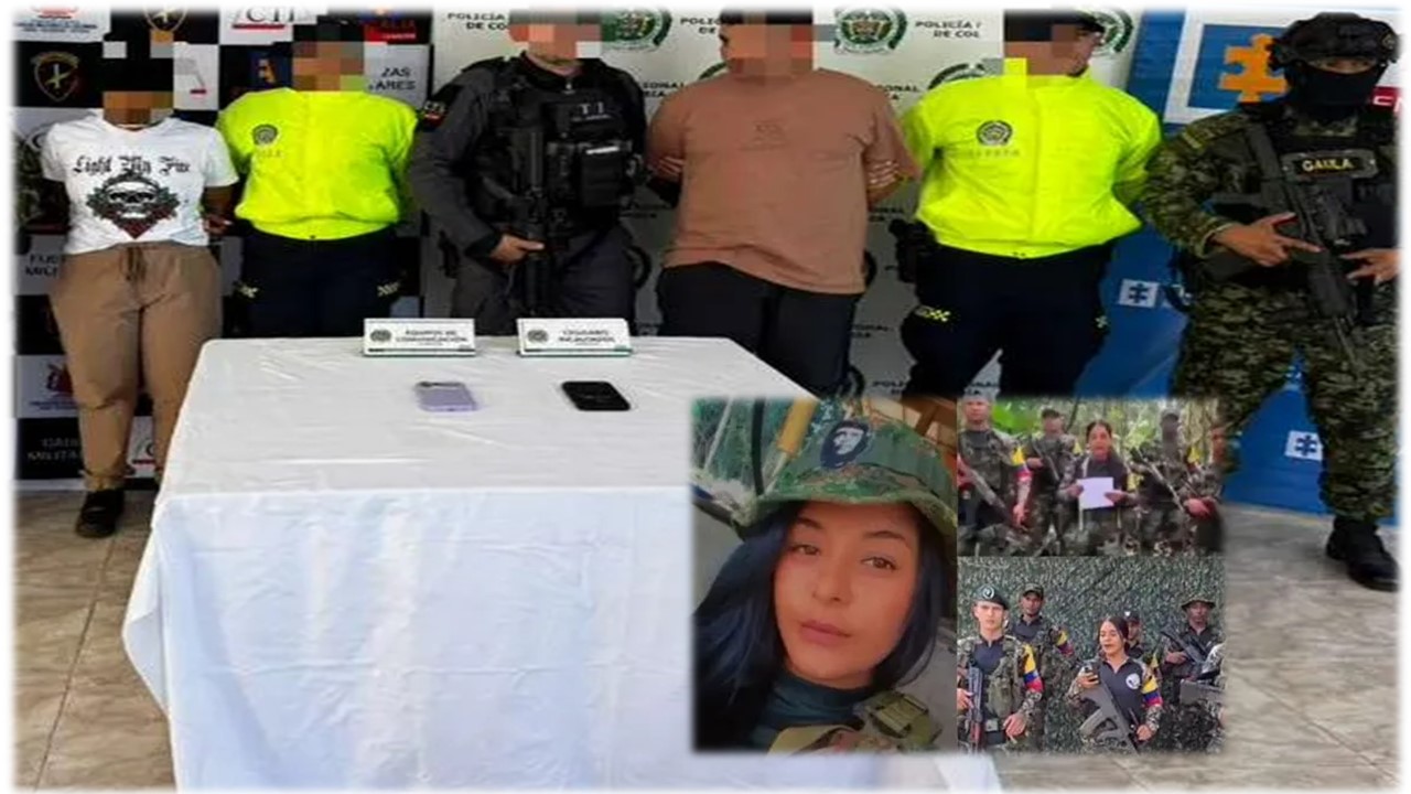 Capturan a alias ‘Lobo’ y ‘Samanta’, señalados cabecillas de las disidencias en Antioquia